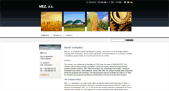 Desktop Screenshot of mez.cz